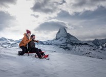 Schlitten-Gornergrat-Winter ©Gornergrat Bahn