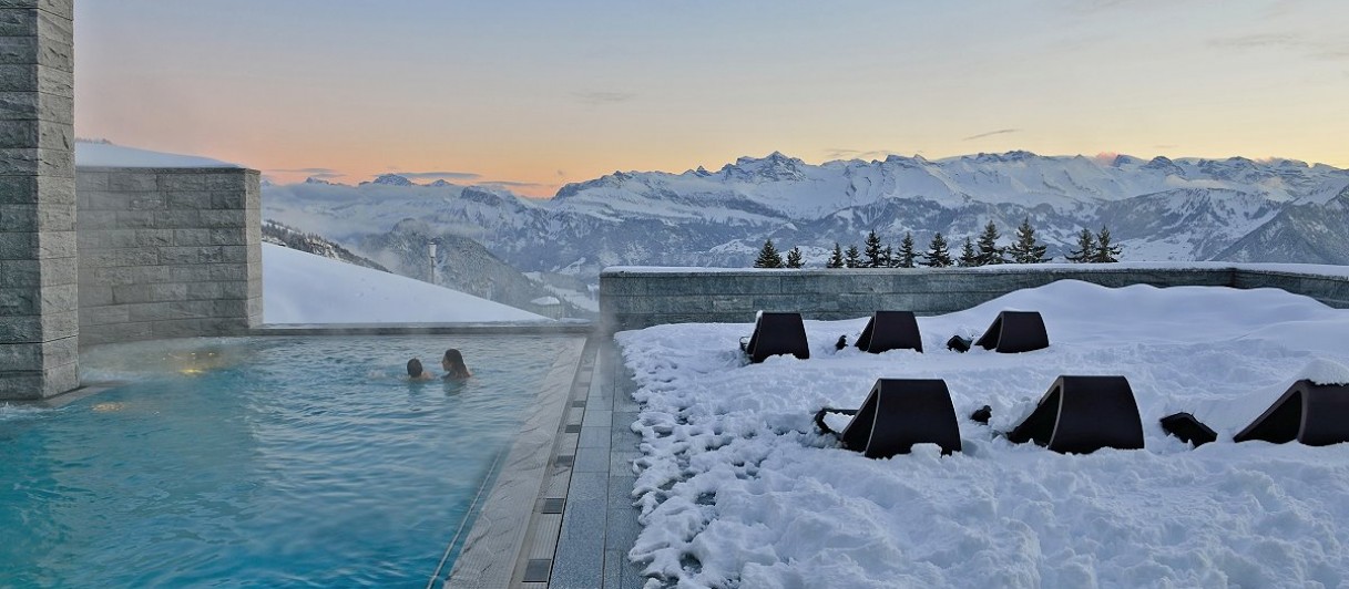 Mineral Bath in Rigi Kaltenbad © Rigi Bahnen AG