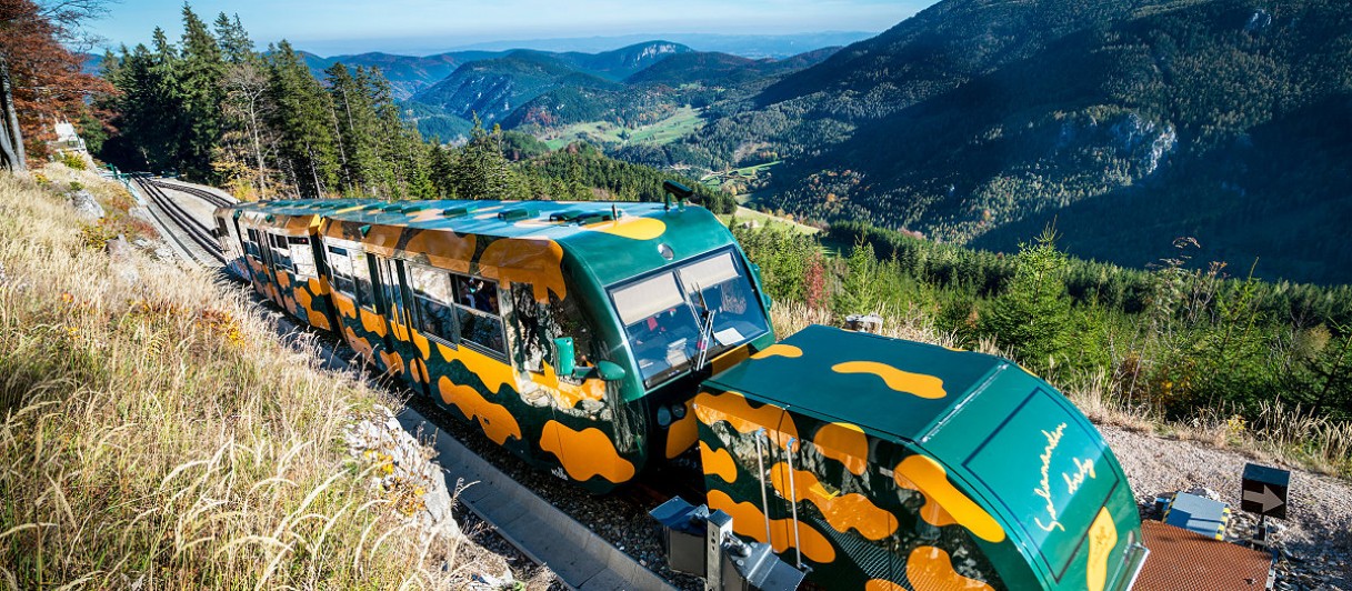 Schneebergbahn und Puchis Welt